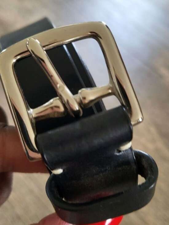 Coach Women’s Belt Black Vegetable Tanned Cowhide Leather Size S main image 7